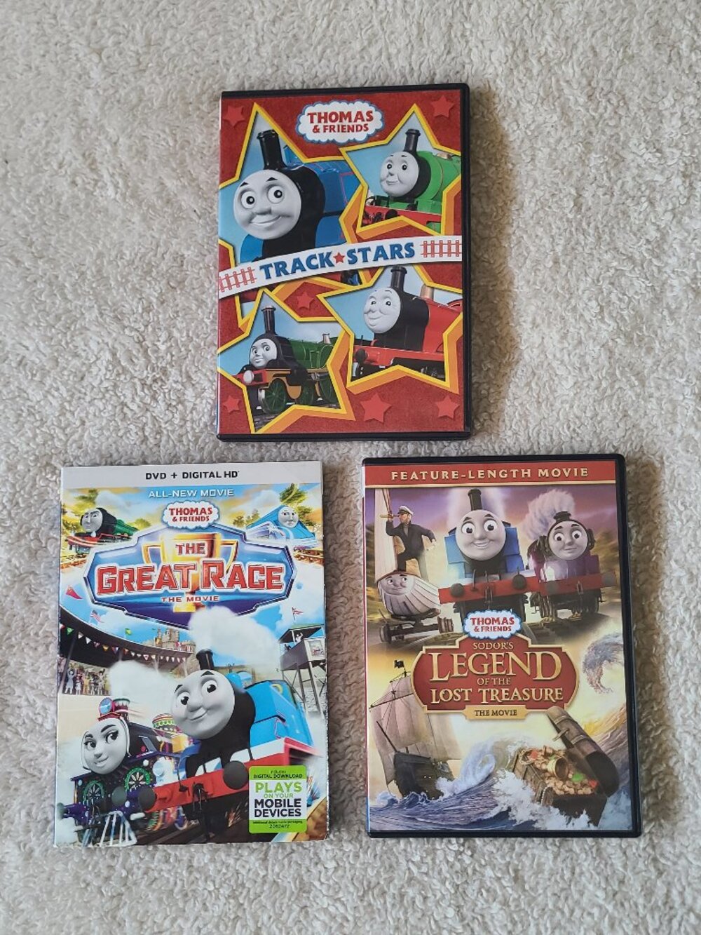 Universal Thomas & Friends Three DVD Bundle